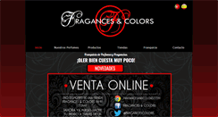Desktop Screenshot of fragancesandcolors.com